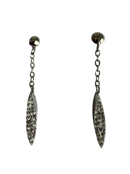Orecchini Domar Donna in Oro bianco OROR-624-280 - OROR-624-280